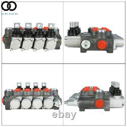 Hydraulic Directional Control Valve 11gpm, Double Acting Cylinder 4 Spool