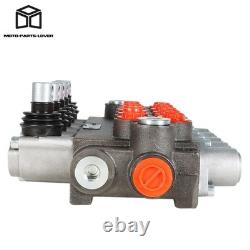Hydraulic Directional Control Valve 13GPM Double Acting SAE 5 Spool