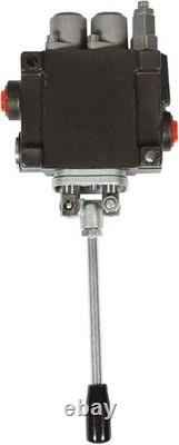 Hydraulic Directional Control Valve 2 Spool 11 GPM 3600 PSI SAE Ports for Sma