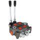 Hydraulic Directional Control Valve, 2 Spool 25 GPM Hydraulic Loader Valve, B