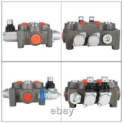 Hydraulic Directional Control Valve, 2 Spool 25 GPM Hydraulic Loader Valve, B