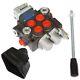 Hydraulic Directional Control Valve 3600 PSI, 2 Spool 11 GPM Hydraulic Loader