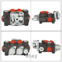 Hydraulic Directional Control Valve 3600 PSI, 2 Spool 11 GPM Hydraulic Loader