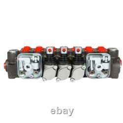 Hydraulic Directional Control Valve 40L11 gpm 2 Joystick BSPP Interface 7 Spool