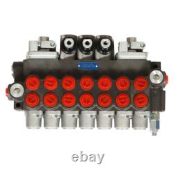 Hydraulic Directional Control Valve 40L11 gpm 2 Joystick BSPP Interface 7 Spool