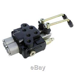 Hydraulic Directional Control Valve 4500PSI Max Double Acting Cylinder 2 Spools