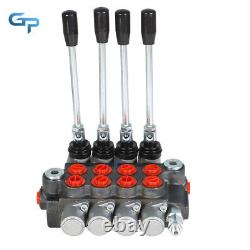 Hydraulic Directional Control Valve 4 Spool11gpm BSPP Interface NEW