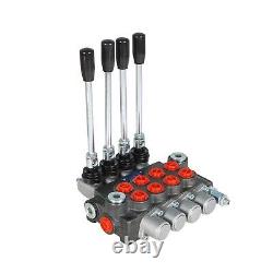 Hydraulic Directional Control Valve, 4 Spool 11 GPM Hydraulic Loader Valve, B