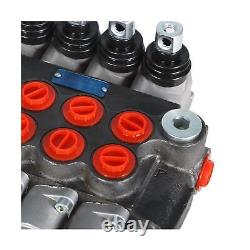 Hydraulic Directional Control Valve, 4 Spool 11 GPM Hydraulic Loader Valve, B
