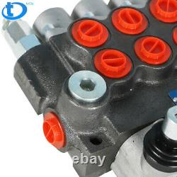 Hydraulic Directional Control Valve 4 Spool 11gpm, Double Acting Cylinder BSPP