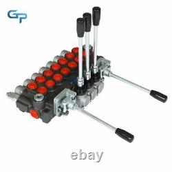 Hydraulic Directional Control Valve 7 Spool 11GPM, 40L, BSPP Interface 2 Joystick