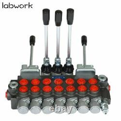 Hydraulic Directional Control Valve 7 Spool 11GPM, 40L, BSPP Interface NEW