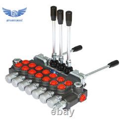 Hydraulic Directional Control Valve 7 Spool 2JOYSTICK 40L BSPP Port 11GPM