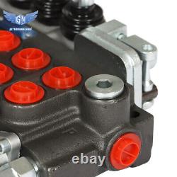 Hydraulic Directional Control Valve 7 Spool 2JOYSTICK 40L BSPP Port 11GPM