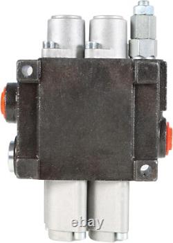 Hydraulic Directional Control Valve Cast Iron 11GPM 3625PSI for Tractors Loaders