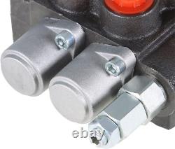 Hydraulic Directional Control Valve Cast Iron 11GPM 3625PSI for Tractors Loaders
