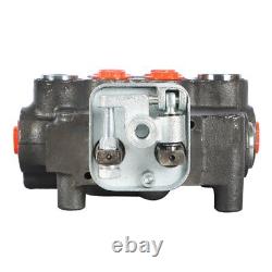 Hydraulic Directional Control Valve For Tractor Loader withJoystick 2 Spool 21GPM