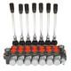 Hydraulic Directional Control Valve P40 Double Acting Cylinder 7 Spool 13GPM