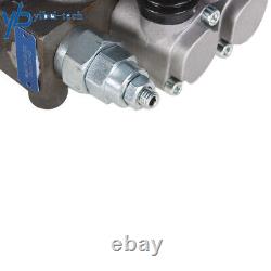 Hydraulic Directional Control Valve Tractor BSPP 2 Spool 25GP + Conversion Plug