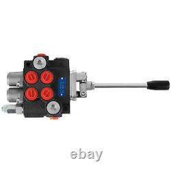 Hydraulic Directional Control Valve Tractor Loader with Joystick, 2 Spool, 11 GPM