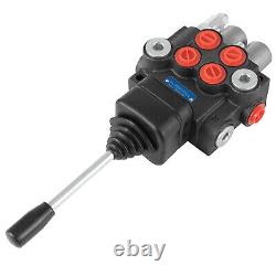 Hydraulic Directional Control Valve Tractor Loader with Joystick, 2 Spool, 11 GPM