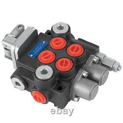 Hydraulic Directional Control Valve Tractor Loader with Joystick, 2 Spool, 11 GPM