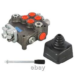 Hydraulic Directional Control Valve for Tractor Loader withJoystick 21GPM 2 Spool