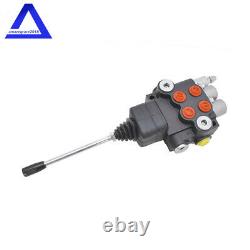 Hydraulic Directional Control Valve for Tractor Loader withJoystick 2 Spool 21GPM