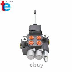 Hydraulic Directional Control Valve for Tractor Loader withJoystick 2 Spool 21GPM