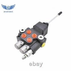 Hydraulic Directional Control Valve for Tractor Loader withJoystick 2 Spool 21GPM