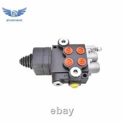 Hydraulic Directional Control Valve for Tractor Loader withJoystick 2 Spool 21GPM