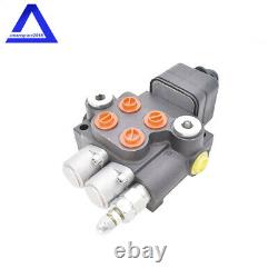 Hydraulic Directional Control Valve for Tractor Loader withJoystick 2 Spool 21GPM