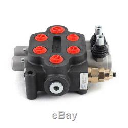 Hydraulic Directional Control Valve for Tractor Loader with Joystick, 2 Spool, 25