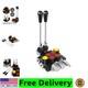 Hydraulic Flow Control Valve 2 Spool 13 GPM G Ports Adjustable Relief Lever H