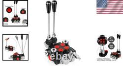 Hydraulic Flow Control Valve 2 Spool 21 GPM Double Acting