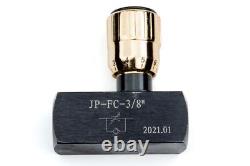 Hydraulic Flow Control Valve Carbon Steel 1 1/4 NPT 5000 PSI Dynamic