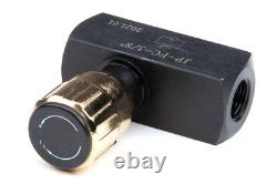 Hydraulic Flow Control Valve Carbon Steel 1 1/4 NPT 5000 PSI Dynamic