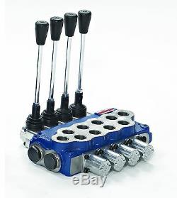 Hydraulic Flow Control Valve REMOTE CONTROL READY 1 5 Spool 80 LPM TILT TRAYS