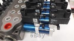 Hydraulic Flow Control Valve REMOTE CONTROL READY 1 5 Spool 80 LPM TILT TRAYS