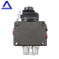 Hydraulic Joystick Loader Directional Control Valve LV22RFSTKAB 2 Spool 10GPM
