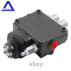 Hydraulic Joystick Loader Directional Control Valve LV22RFSTKAB 2 Spool 10GPM