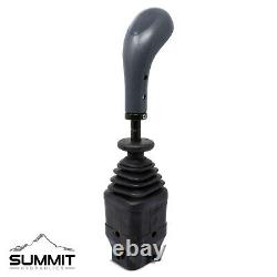 Hydraulic Joystick Remote Push Pull Cable Control for Two Spool Loader Valves