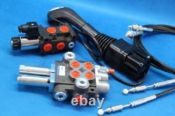 Hydraulic Kit Valve + Solenoid + Control 3 Function For John Deere 3140 3150