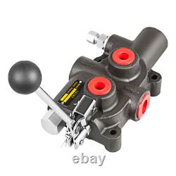 Hydraulic Log Splitter Kit, 16 GPM 2 Stage Pump &25 GPM Auto Control Detent Valve