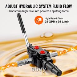 Hydraulic Log Splitter Valve 1Spool 25GPM Hydraulic Directional Control Valve 36