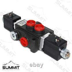 Hydraulic Monoblock Directional Solenoid Control Valve 1 Spool, 13 GPM with Switch