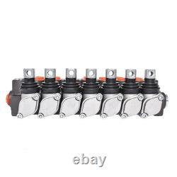 Hydraulic Monoblock Double Acting Control Valve 11 GPM +Conversion Plug 7 Spool