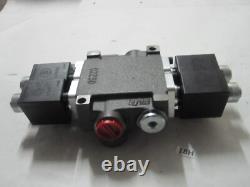 Hydraulic Monoblock Solenoid Directional Control Valve, 2 Spool, 13 GPM, 12V DC
