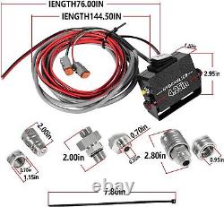 Hydraulic Multiplier Kit 2 Circuit Selector Valve and Switch Box Control