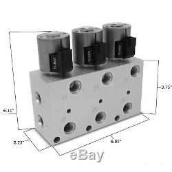 Hydraulic Multiplier Kit, 3 Circuit Selector Valve and Switch Box Control